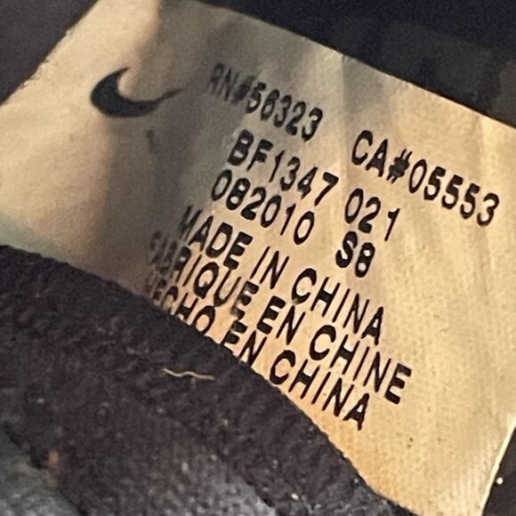 Nike DE Diamond Edge Baseball Glove 11 in Right Hand Throw Web Pocket Black/Tan - Picture 7 of 11